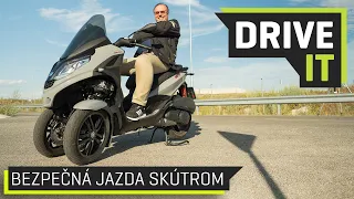 Skúter Piaggio MP3 300 HPE je ako auto - ale lepšie