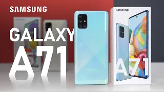 Распаковка Samsung Galaxy A71 / СРАВНЕНИЕ с Xiaomi Mi Note 10 и Galaxy A51 / ОБЗОР Галакси А71