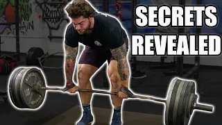 How I program the deadlift to increase deadlift strength (DEADLIFT PROGRAM included)