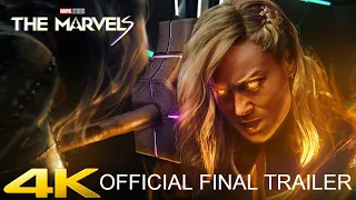 The Marvels - Official Final Trailer (2023) Brie Larson, Teyonah Parris, Iman Vellani 4K