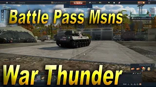 Battle Pass Missions and Challenges - War Thunder