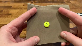 Hand Sewing 2 Hole Button
