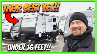 My Favorite of this New Series!! 2023 Winnebago Hike 1316TB Twin Convertbile Cargo Bed Mini Camper!