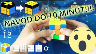 Návod na Rubikovu kostku do 10 minut od CubeMania.cz