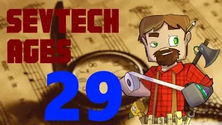 1.12 Modded Minecraft SevTech Ages: Episode 29: The Long Trip Between Lands!