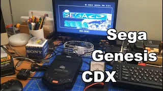 Sega Genesis CDX: an All-In-One Gaming Console form the early 90's