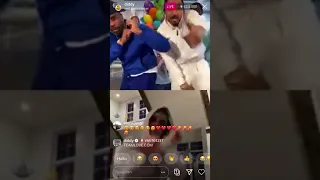 JUSTIN BIEBER and DIDDY DANCING to YUMMY | Instagram livestream