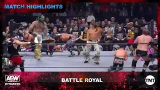 The AEW tag teams battle it out in the Battle Royal