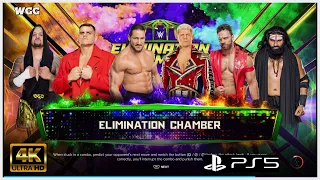 WWE 2K23- Elimination chamber #1