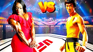 Bruce Lee vs. Andrea Shaw -  EA Sports UFC 4