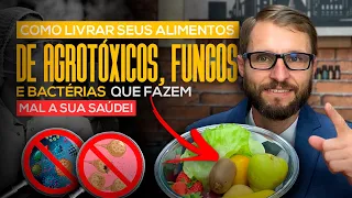 4 FORMAS DE HIGIENIZAR SUAS FRUTAS/VERDURAS/VEGETAIS E ACABAR COM GRANDE PARTE DOS AGROTÓXICOS