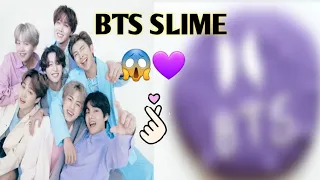 Making BTS Themed slime | trying to make BTS themed slime | first time | #slime #BTS #slimetutorial