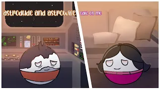 Astrodude & Astrowife 😍 (take on me) solarballs fanimation