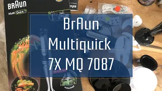 Braun Multiquick 7X MQ 7087. Обзор блендера