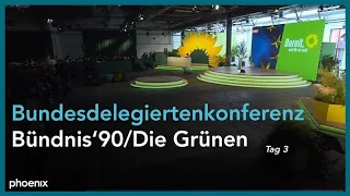 Digitaler Parteitag Bündnis 90/Die Grünen aus Berlin: Tag 3