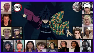 Giyu Tomioka Vs Father Reaction Mashup | Demon Slayer Ep 18