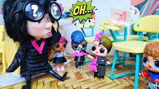 WHAT ARE YOU??? New in class! Doll School LOL Surprise Funny Dolls Darinelka Cartoons