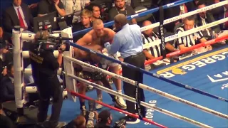 Conor Mcgregor low blow against Floyd Mayweather