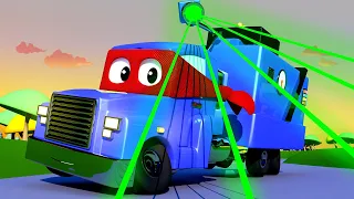 Детские мультики с грузовиками - Умножающиеся полицейские машины