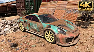 Rebuilding Porsche 922 GT2 RS 750HP | Forza Horizon 5 | Steering Wheel Gameplay.