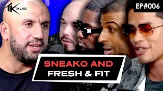 SNEAKO & FRESH&FIT | Sneako Converting to Islam? Andrew Schulz Drama - TK TALKS EXCLUSIVE