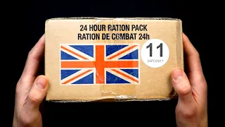 ASMR British Military MRE (no talking)