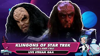 Klingons of Star Trek Live Stream Q&A with JG Hertzler & Robert O'Reilly
