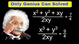 Math Olympiad Problem | Nice Algebra Problem | Find the Value of x = ? and y = ?