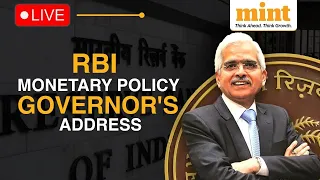 Live | RBI Monetary Policy: Governor Shaktikanta Das Announces Decision On Key Interest Rate