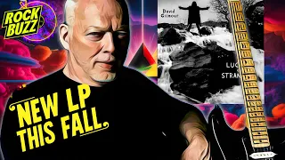 DAVID GILMOUR NEW LP Sept 6 PINK FLOYD Guitarist Luck & Strange Fender Waters Prog Vinyl Darks Side