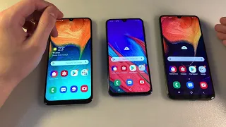 Samsung Galaxy A50 vs Galaxy A40 vs Galaxy A30