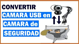 NO TIRES tu CAMARA WEB USB | CCTV Cámara de Seguridad