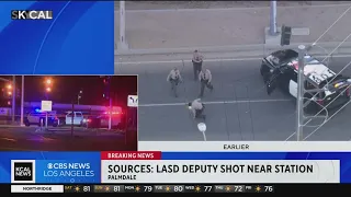 LASD deputy hospitalized after being shot outside of Palmdale station