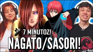 O 7 MINUTOZ MANDOU BEM DEMAIS NESSAS! REAGIMOS A NAGATO E SASORI!