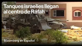 La invasión israelí de Ráfah llega al centro de la ciudad