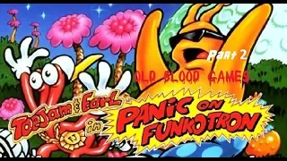 ToeJam & Earl in Panic on Funkotron #2 Lower Funkytown and Snowy Street