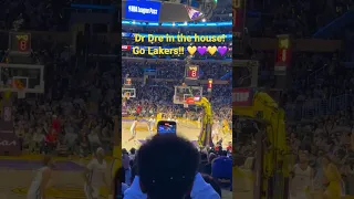 Lakers vs Grizzlies - Dr Dre - Crypto.com Arena - April 28, 2023 - Los Angeles CA