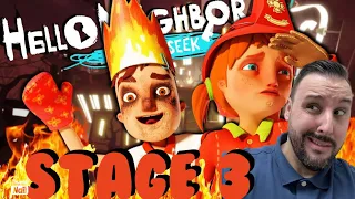 Hello Neighbor Hide and Seek - Stage 3 (Fire Land)