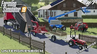 Tree removal service @ChataModding | Lawn Care on Untergriesbach | Farming Simulator 19 | Episode 7