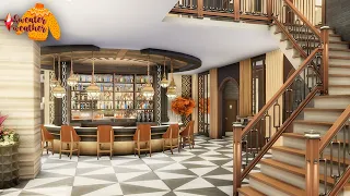 Upscale Gourmet Restaurant | SIMS 4 Stop Motion Build | No CC #SweaterWeatherSavefile