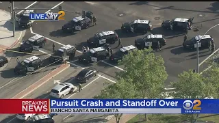 Bank Robbery Pursuit Ends In Standoff, Suspect Found Dead