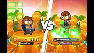 I beat Ryan Mehalic in btd battles 2