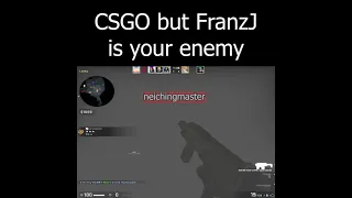 CSGO but FranzJ is your enemy @FranzJx