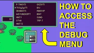 How to Open the DEBUG MENU in EarthBound (Tutorial)