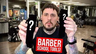 BARBER SCHOOL 💈 What tools do I recommend?!? Beginner Barber Student
