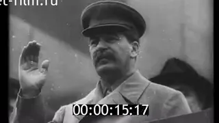 The Bolshevik Anthem (Soviet Melody) Rare Version from 1944 With Stalin