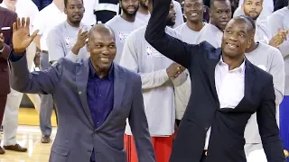 Hakeem and Dikembe Surprise in Africa!