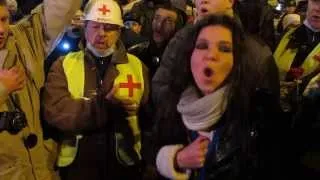 ЄвроМайдан. Гімн для Гіннеса. Anthem of Ukraine. 30/12/2013