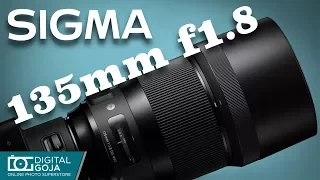 The Awesome Sigma 135mm f1.8 DG HSM Lens | Unboxing & Overview | Art Series Lens for Canon EF Mount