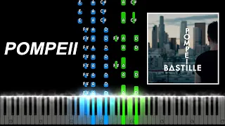 Bastille - Pompeii Piano Tutorial